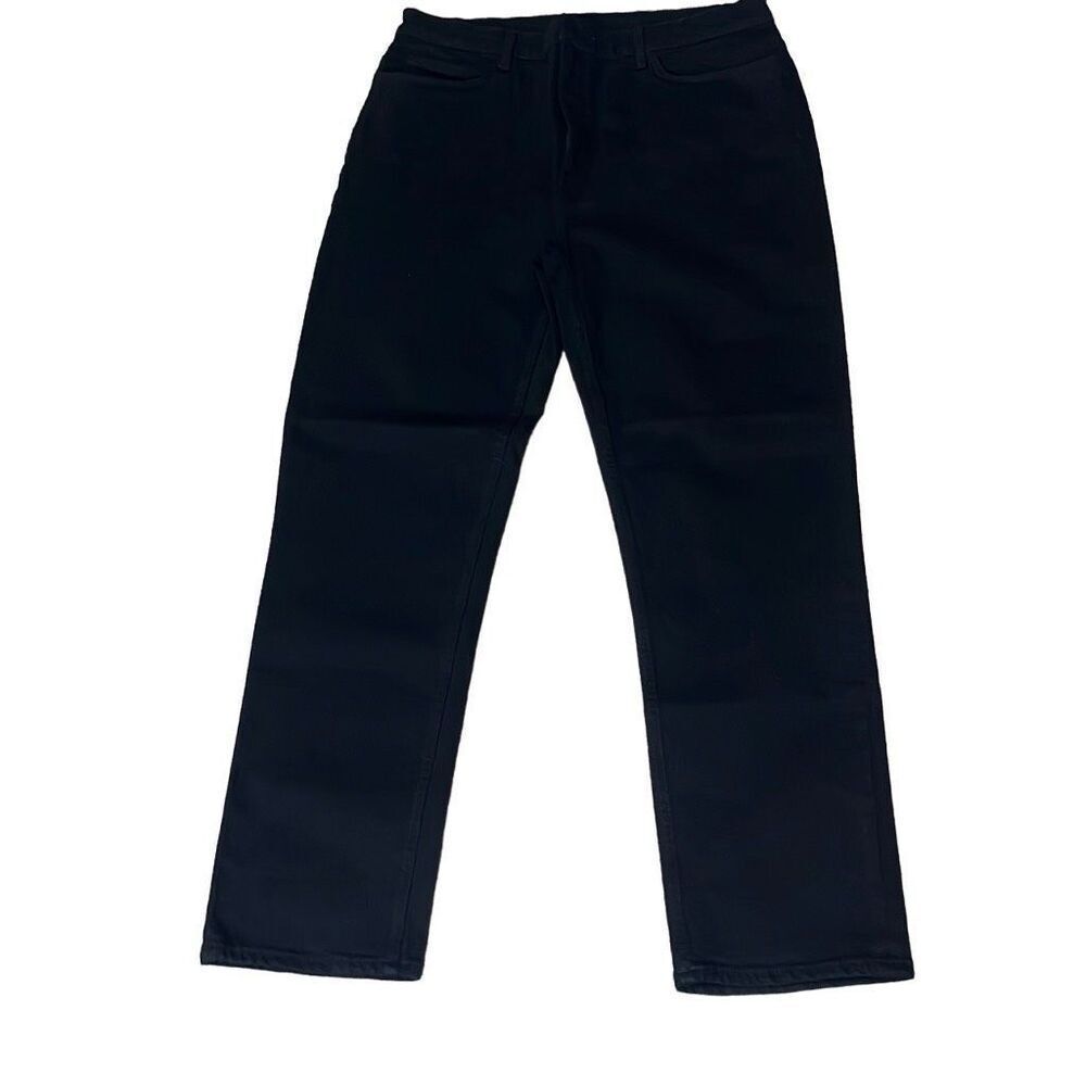 Re/Done Womens Size 32 Denim Jeans Black 90s High Rise Loose Fit Stretch NWT